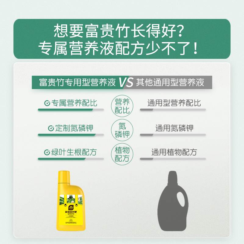 史丹利富贵竹专用营养液水培植物通用养转运竹发财竹龙竹生根肥料 - 图0