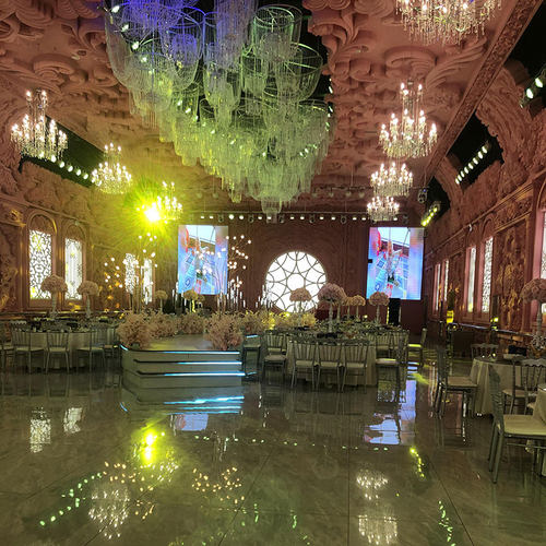 泡沫雕塑婚礼舞台背景城堡罗马柱拱门龙柱定制商场假山宴会厅装饰 - 图2