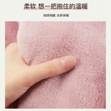 南极人 Банный халат для влюбленных, демисезонная флисовая фланелевая коралловая бархатная пижама