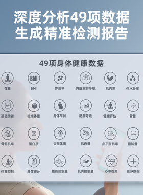 乐福智能体脂秤精准测脂