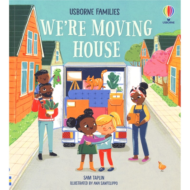 Usborne We're moving house 我们要搬家啦 暖心治愈 儿童英语故事绘本 亲子读物 幼儿心灵成长 英文原版进口图书