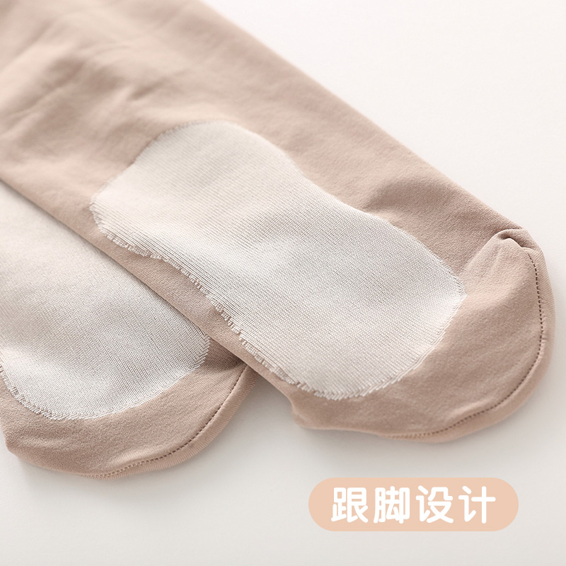 六只兔子旗舰店六只兔子120D裤袜女裸感中薄连体袜美腿袜防滑袜子外穿打底裤少女3
