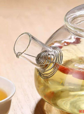 茶漏茶水果茶金属网茶壶嘴过滤网漏水壶茶滤配件养生茶
