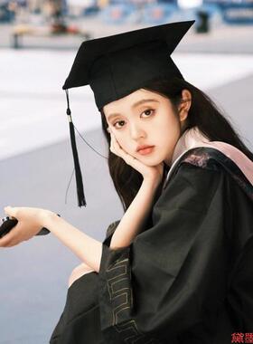 新生儿摄影道具博士帽婴儿拍照宝宝学士帽子影楼拍摄儿童主题服装