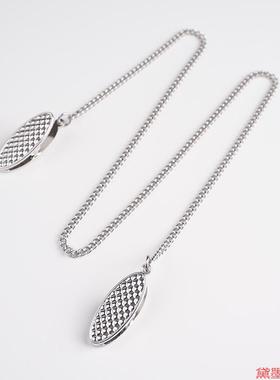 汗巾固定夹纸巾夹金属夹链餐巾布合金挂脖子弹夹餐用餐配件