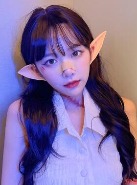配饰妖精仿真拍照道具精灵耳朵耳阿凡达派对cosplay