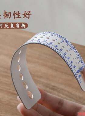 软尺针规方针小样编织测针衣针板型号多功能量针器毛线针多制式的