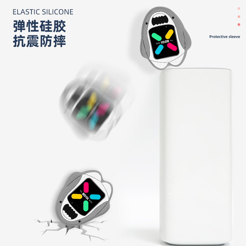 小寻儿童电话手表X2/X3表带保护套吊坠Y1/Y2/T2/F5/A1/A2/A3/A5/M1/M3智能腕带小挂脖米原装S1/T1男女孩挂绳 - 图2