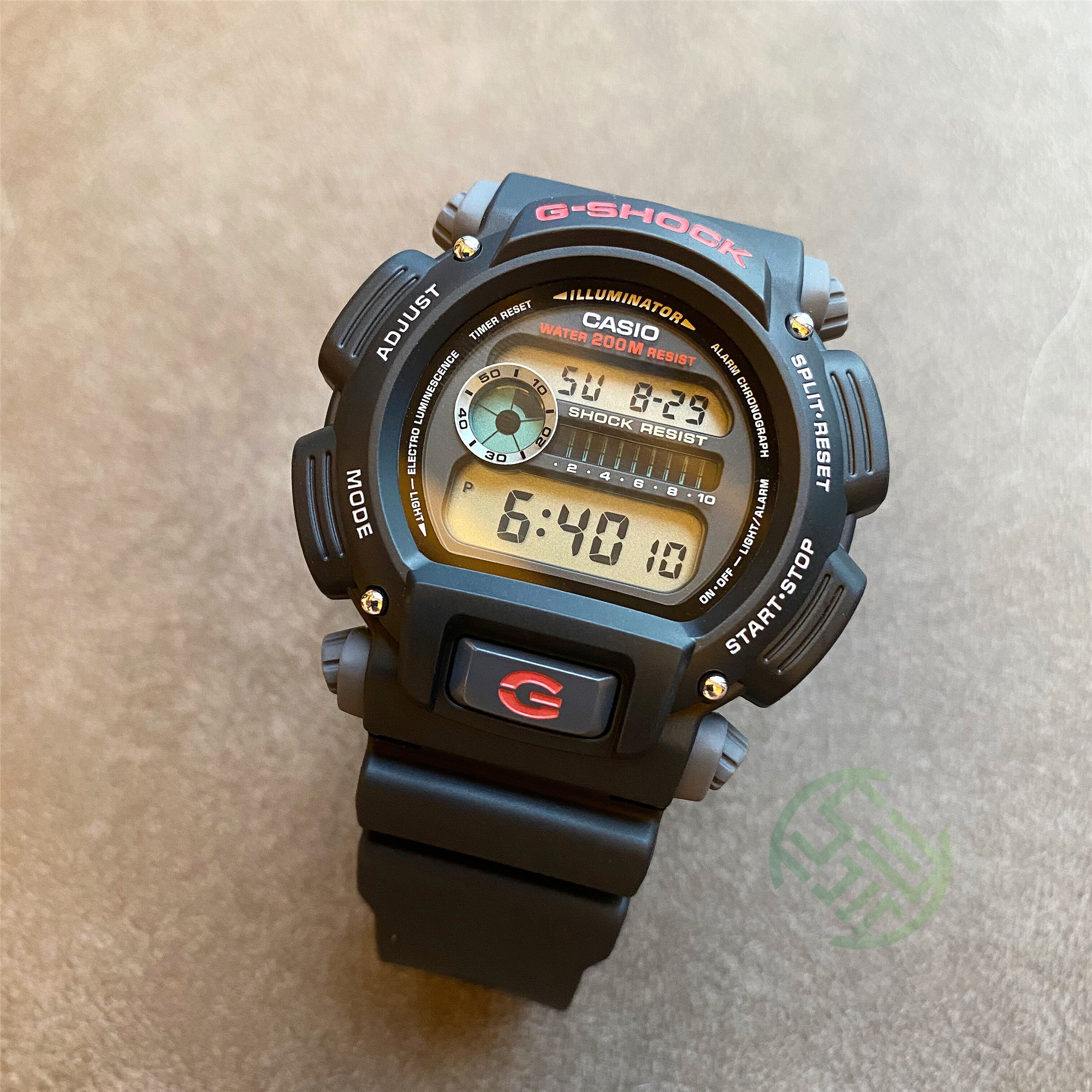 CASIO卡西欧DW9052-1V 2V户外运动手表G-SHOCK泥人抗震防水手表 - 图0