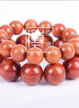 红檀木手串男女款文玩本命年佛珠