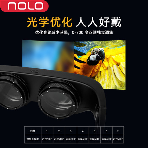 NOLO VR GLASS 2 PRO一体机私人影院头戴显示器体感眼镜4k智能3d眼镜家用 - 图2