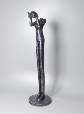 北欧创意抽象艺术人物雕塑摆件