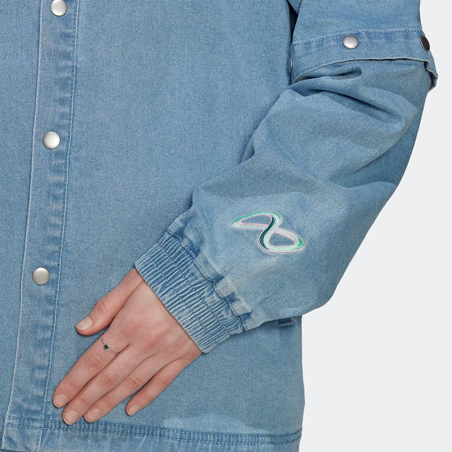 Casual sports denim jacket adidas