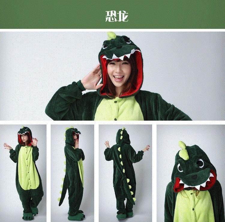 16冬季17卡通动物连体12-13-15睡衣 雯香姿睡衣/家居服套装