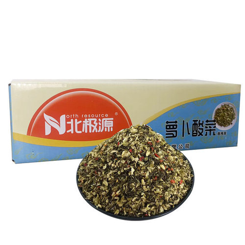 北极源萝卜酸菜9斤装香辣可口餐饮商用下饭菜新鲜酱菜 - 图0