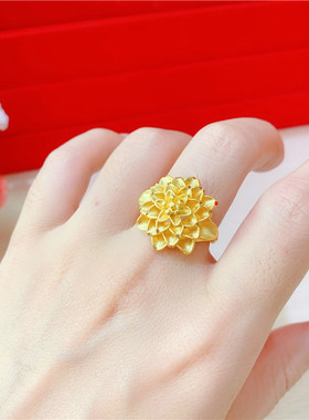 越南沙金女仿真欧币久不掉色项链