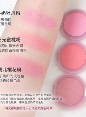 Luarine单色雾感滤镜腮红新品