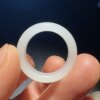 The inner diameter of the seed ring is 18. The white and fine first-grade seed ring can also be used as a running ring.