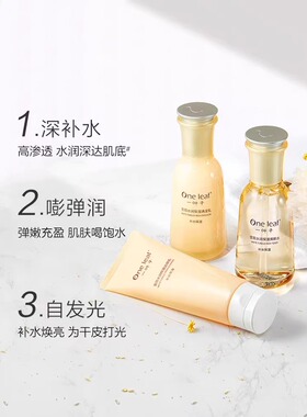 一叶子雪耳补水保湿套装