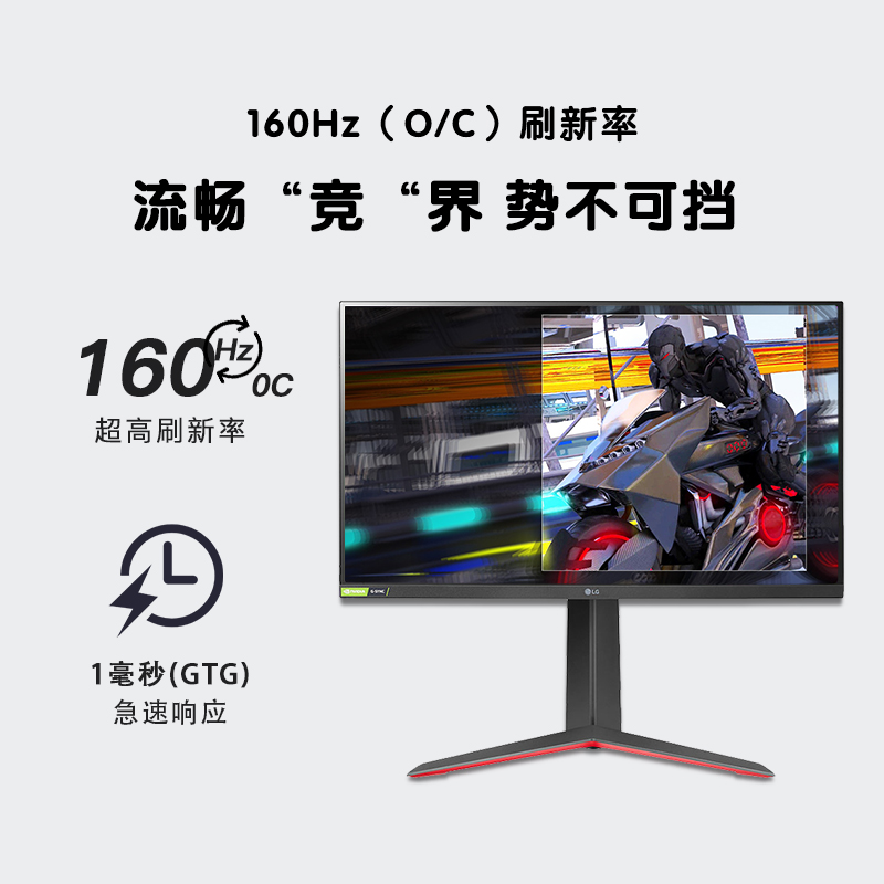 LG 27GP95R 27英寸4K160HZ电竞显示器NanoIPSHDMI2.1 27GP95U - 图1