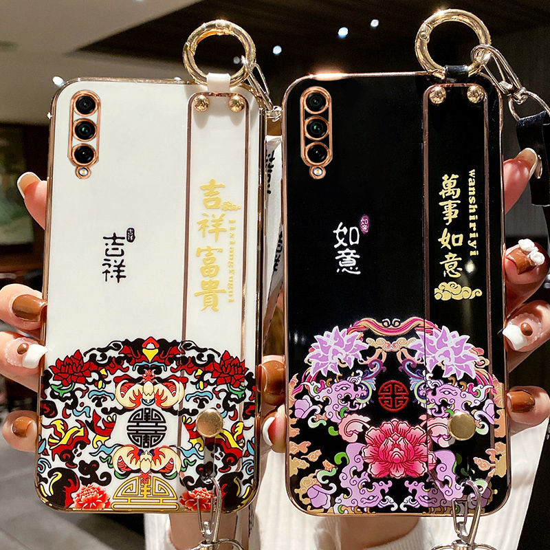 适用于华为荣耀9X手机壳9Xpro保护honor硅胶套HLK一Al00腕带xpor中国风镜头全包10防摔x9pro软壳ALOO九x女por - 图0