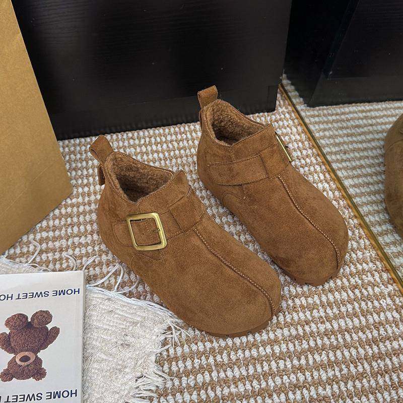 春秋丑萌大头加绒勃肯鞋女2026内增高厚底一脚蹬保暖乐福鞋0113z,淘宝优惠券,粉丝福利购,淘宝优惠卷