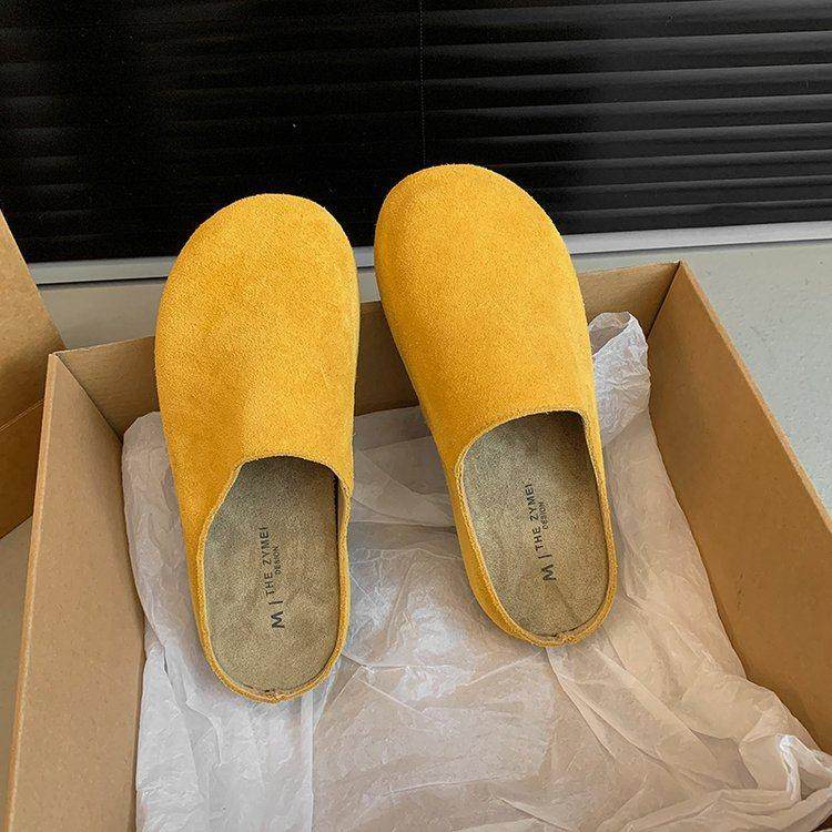 勃肯鞋女2026年新款懒人孕妇半拖厚底包头拖鞋女外穿0118w,淘宝优惠券,粉丝福利购,淘宝优惠卷