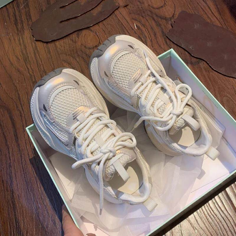 厚底老爹鞋女款2026春夏新款透气休闲运动女鞋百搭小白鞋0126w,淘宝优惠券,粉丝福利购,淘宝优惠卷