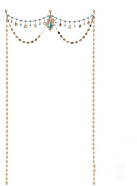 额饰合金公主链条可爱写真拍照