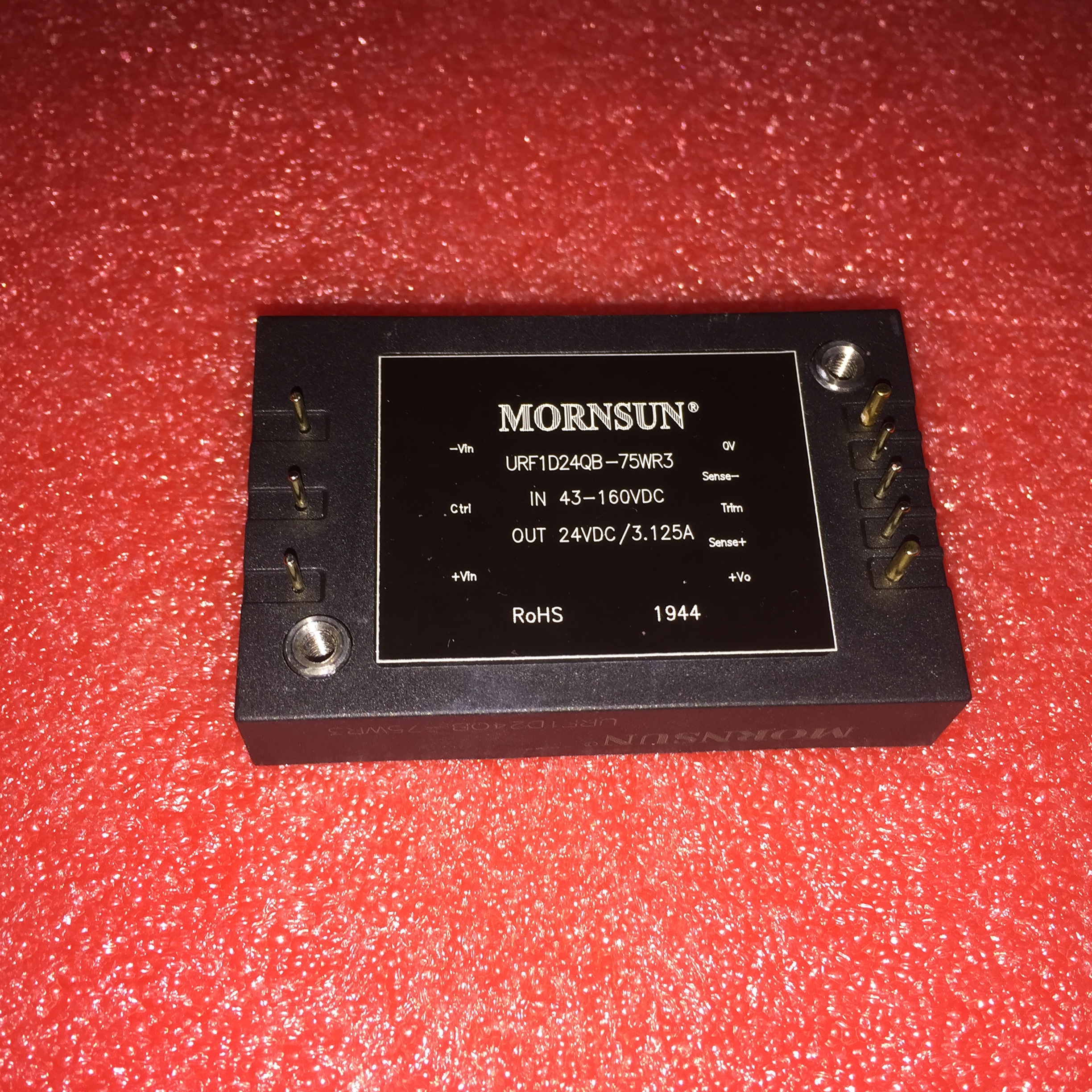 URF1D24QB-75WR3金升阳DC-DC电源模块43-160V转24V3125mA 75W - 图0