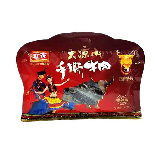 四川特产西昌元农手撕牛肉178克大凉山牛肉干零食品风干牛肉礼包 - 图3