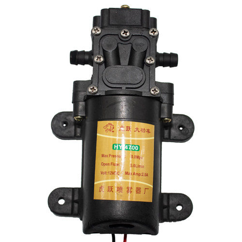 虎跃电动喷雾器水泵高压12V农用专用电机增压隔膜泵马达配件大全 - 图3