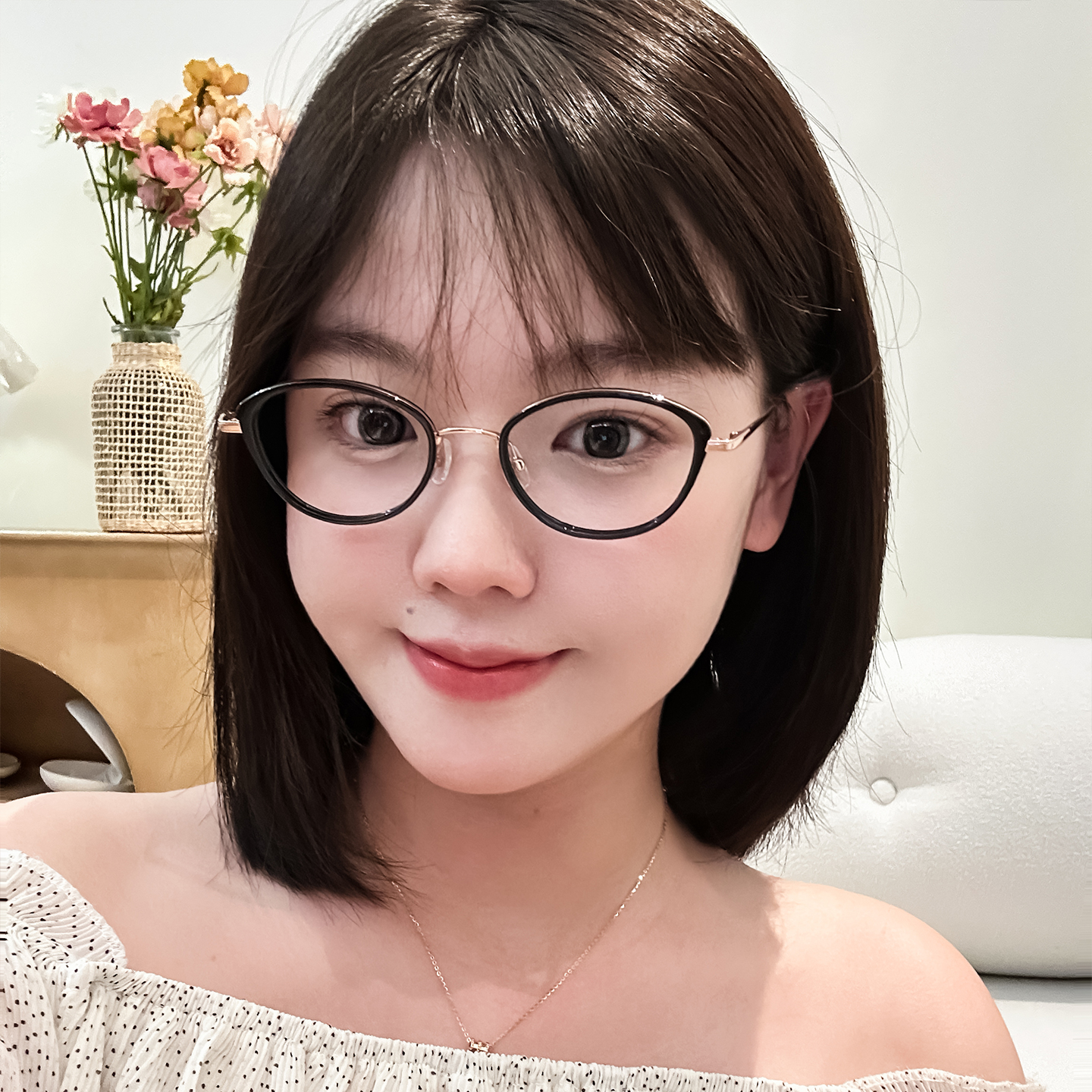 高度数近视眼镜框女猫眼书呆子窄框复古椭圆豹纹黑玳瑁小黑框素颜 - 图2