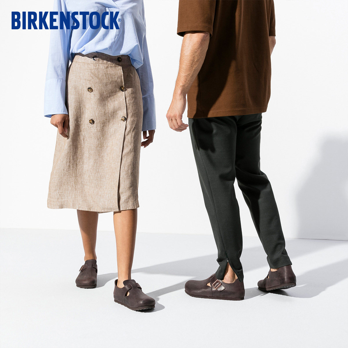 BIRKENSTOCK勃肯德国进口男女款牛皮革涂油复古London低帮休闲鞋,淘宝优惠券,粉丝福利购,淘宝优惠卷