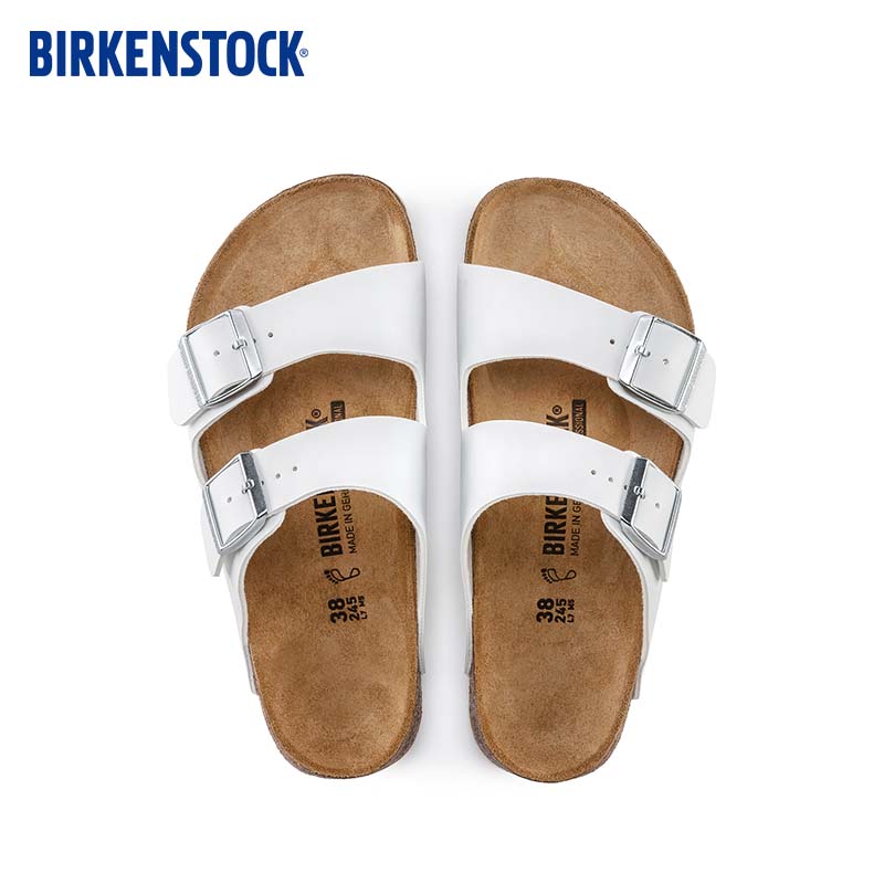 BIRKENSTOCK勃肯德国软木拖鞋舒适女款双扣凉拖Arizona系列 - 图2