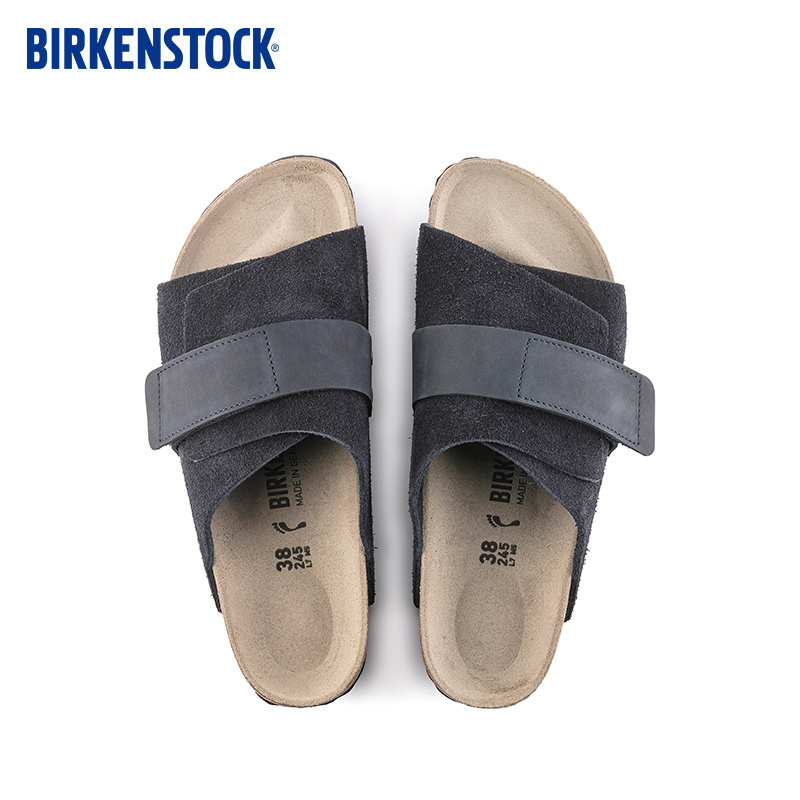 BIRKENSTOCK勃肯软木拖鞋男女同款 凉拖Kyoto系列 - 图1