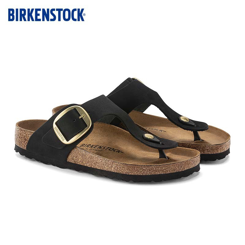 BIRKENSTOCK勃肯软木拖鞋女款凉拖Gizeh Big Buckle系列 - 图1