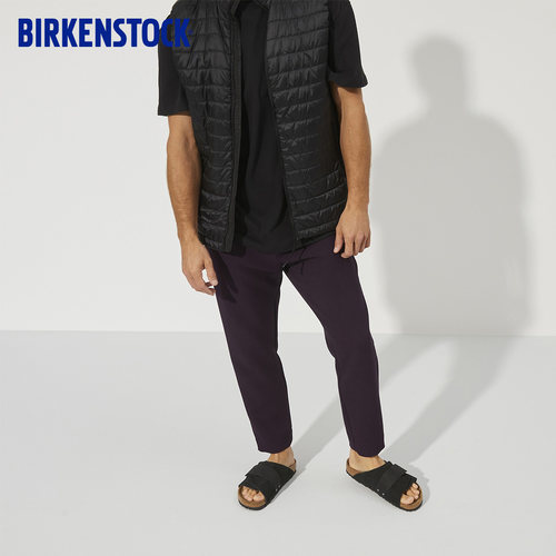 BIRKENSTOCK勃肯德国进口男女绒面革Kyoto魔术贴单带拖鞋 - 图1
