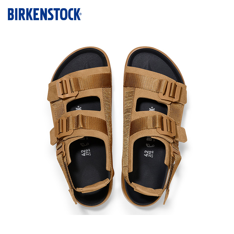 BIRKENSTOCK勃肯软木拖鞋舒适男款系踝凉鞋Shinjuku系列 - 图2