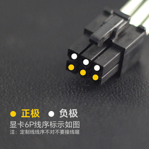 好线12V150W显卡独立供电改装3060GPU6P8P6+2镀银线外接供电电源 - 图1