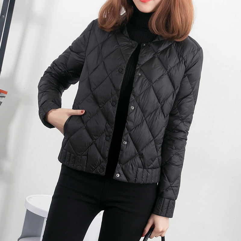 轻薄2020年新款秋冬短款修身白鸭绒 菲帛奈羽绒服