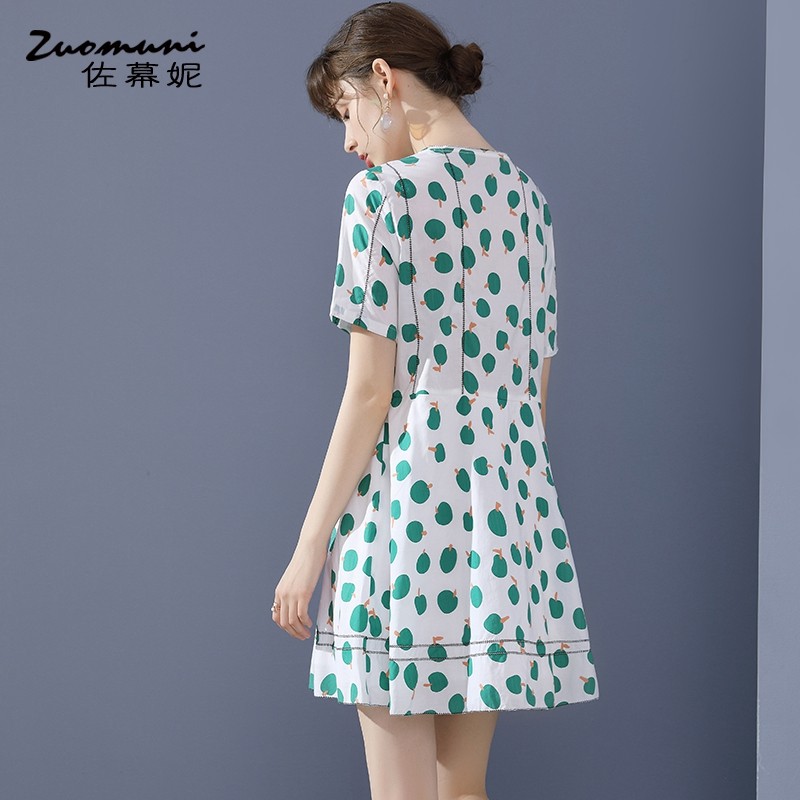 佐幕妮宽松短袖印花11531连衣裙 佐幕妮连衣裙