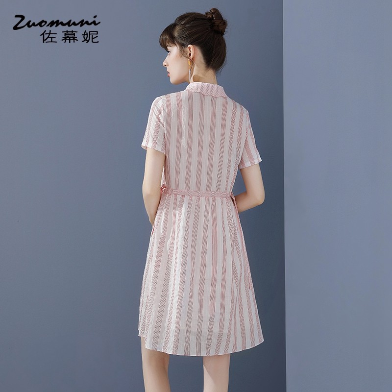 佐幕妮娃娃领2020新款夏季连衣裙 佐幕妮连衣裙