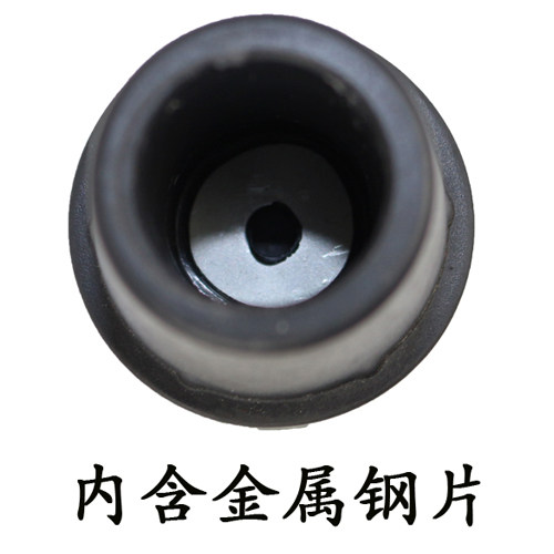 腋下双拐杖防滑牛筋耐磨脚套肘拐棍橡胶头四脚登山杖底座配件脚垫