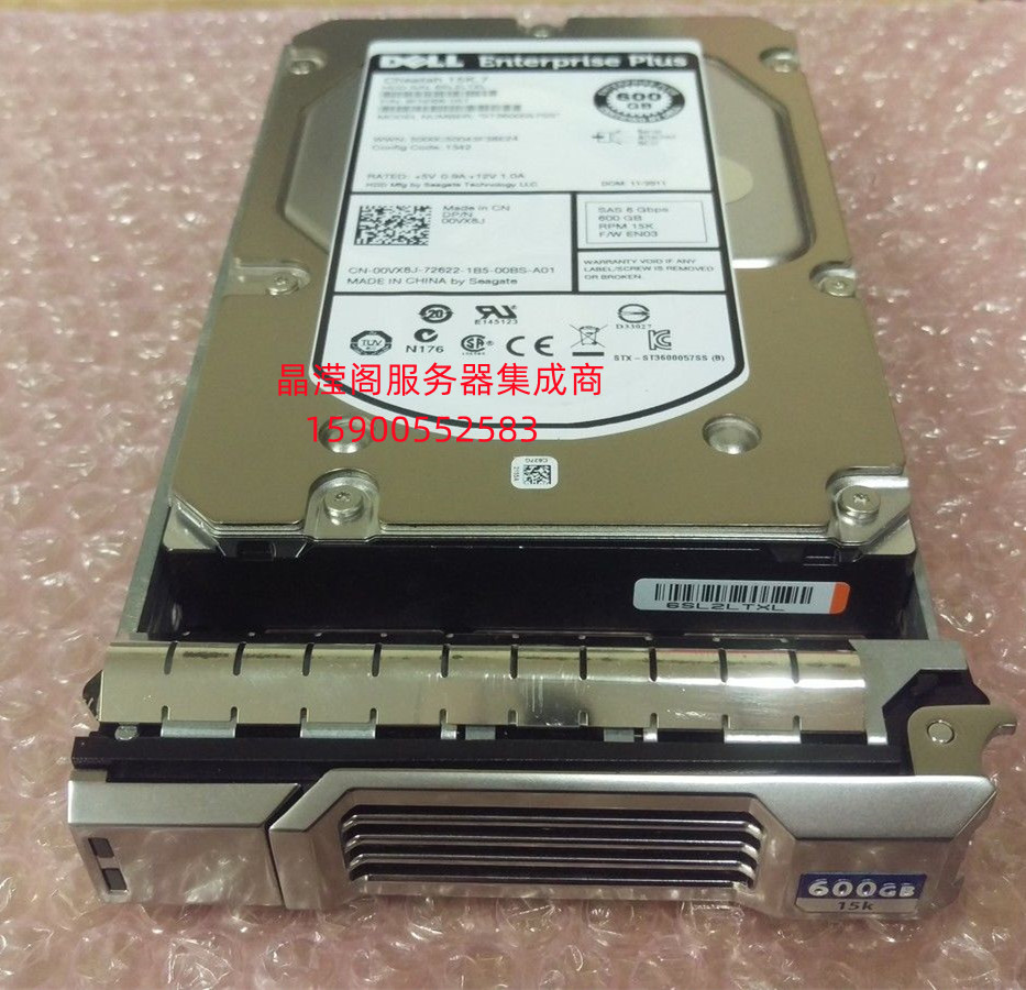 DELL PS6010 PS4000 PS4110 PS4210E 600G 15K 3.5寸 SAS EQ硬盘-图1