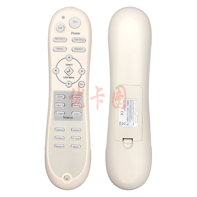 优卡图使用于爱普生投影仪EH-TW5800C  EH-TW5900C EH-TW6000 EH-TW6500C EH-TW6550C EH-TW8500C 遥控 - 图0