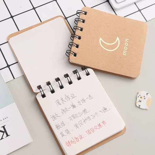 Маленькая портативная карманная книга для школьников, блокнот, ноутбук, увеличенная толщина