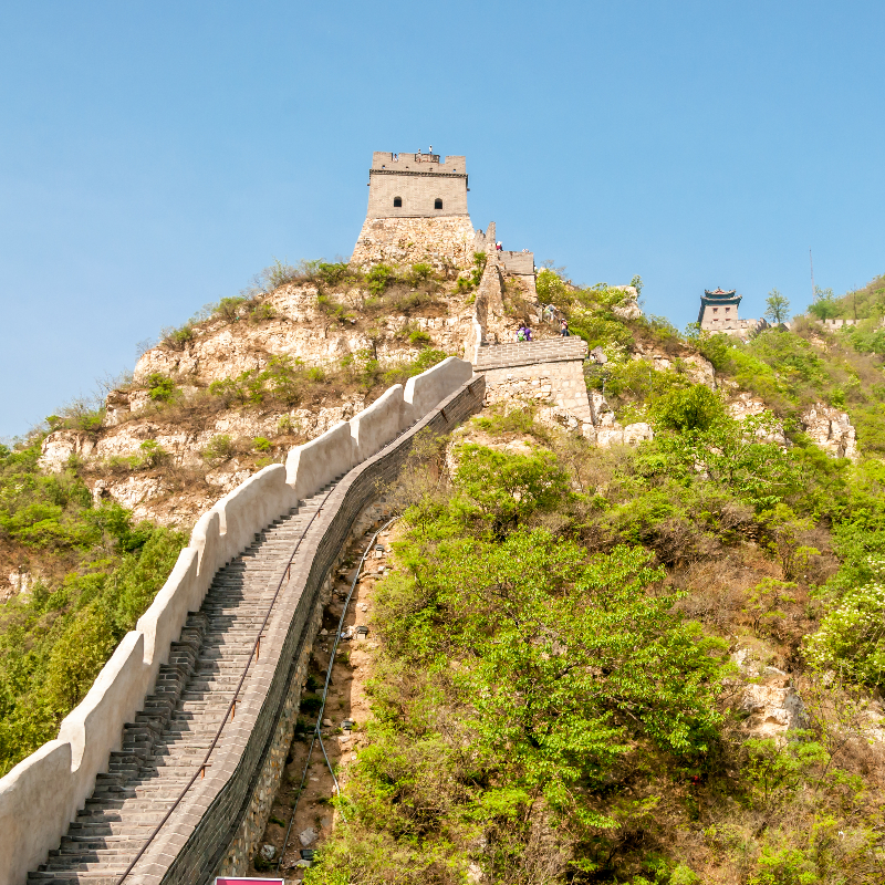 北京旅游八达岭长城十三陵鸟巢水立方一日游跟团-图0