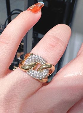 时髦单品～18k金钻石戒指  定金