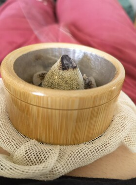 福禄源脐灸艾塔三年陈石磨艾绒艾坨艾坨艾柱隔物艾壮隔姜灸140粒